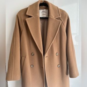 Wilfred Eden Coat Classic Camel Sz 1